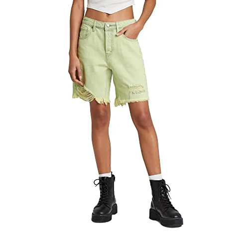 High-Rise Corduroy Mini Skirt — wide leg bermuda jean shorts (as1