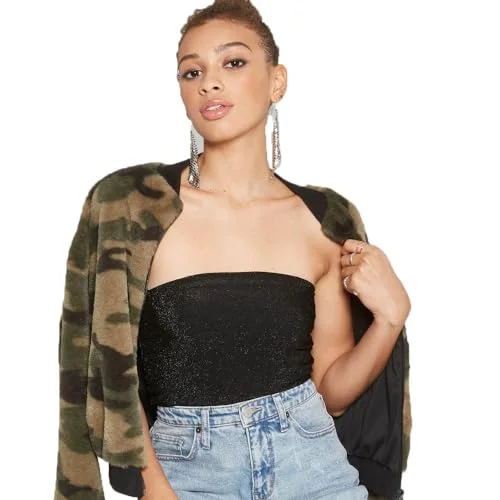 Women's Glitter Tube Top - (US — xx-large