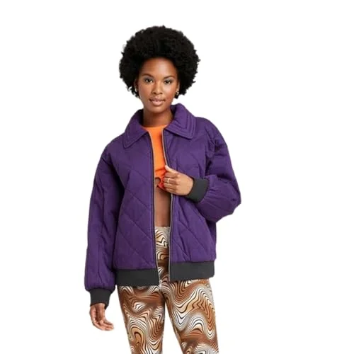 Quilted Bomber Jacket — (xx-large